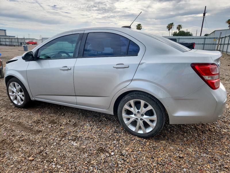 1G1JB5SHXH4170118 - 2017 CHEVROLET SONIC LS SILVER photo 2