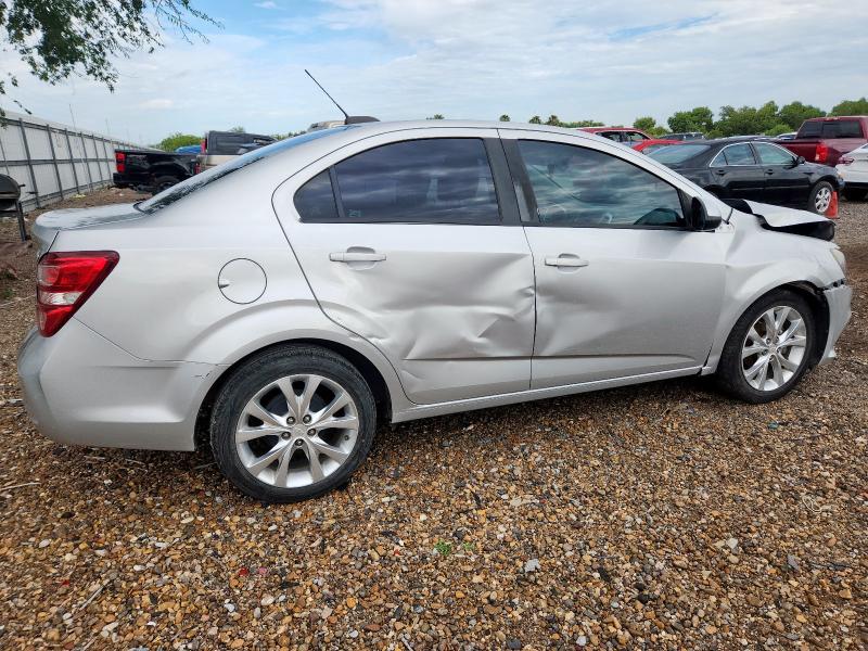 1G1JB5SHXH4170118 - 2017 CHEVROLET SONIC LS SILVER photo 3