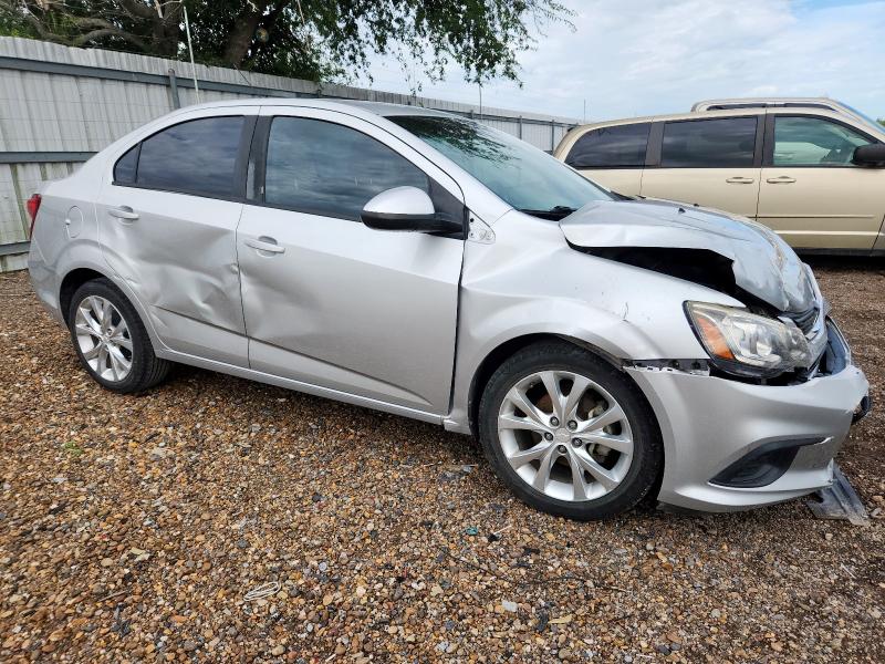1G1JB5SHXH4170118 - 2017 CHEVROLET SONIC LS SILVER photo 4