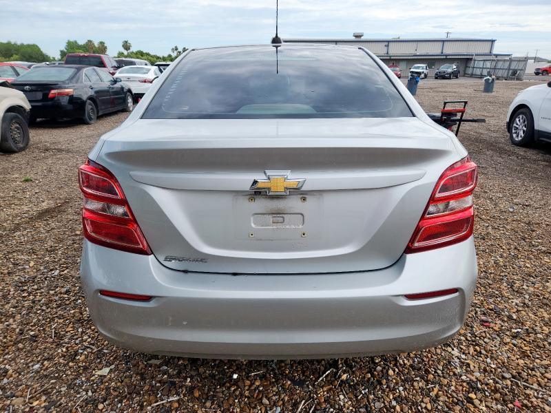 1G1JB5SHXH4170118 - 2017 CHEVROLET SONIC LS SILVER photo 6