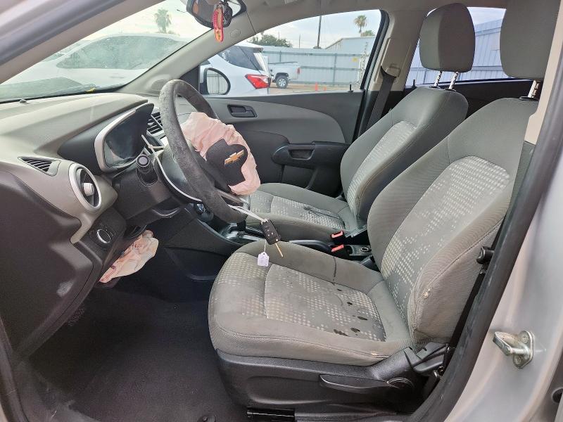 1G1JB5SHXH4170118 - 2017 CHEVROLET SONIC LS SILVER photo 7