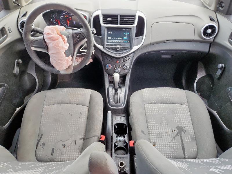 1G1JB5SHXH4170118 - 2017 CHEVROLET SONIC LS SILVER photo 8