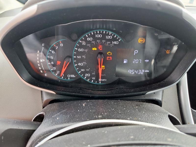 1G1JB5SHXH4170118 - 2017 CHEVROLET SONIC LS SILVER photo 9