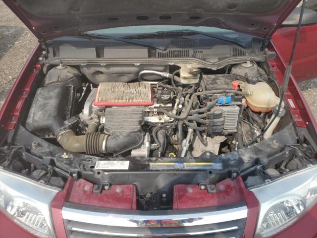 1G8AJ55FX7Z104846 - 2007 SATURN ION LEVEL 2 勃艮第红 照片 11