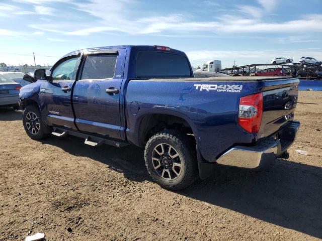 5TFDW5F17EX368381 - 2014 TOYOTA TUNDRA CREWMAX SR5 BLUE photo 2