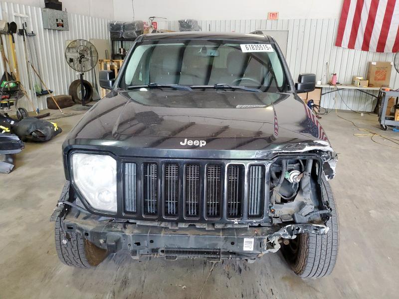 1C4PJLAK1CW141576 - 2012 JEEP LIBERTY SPORT BLACK photo 5