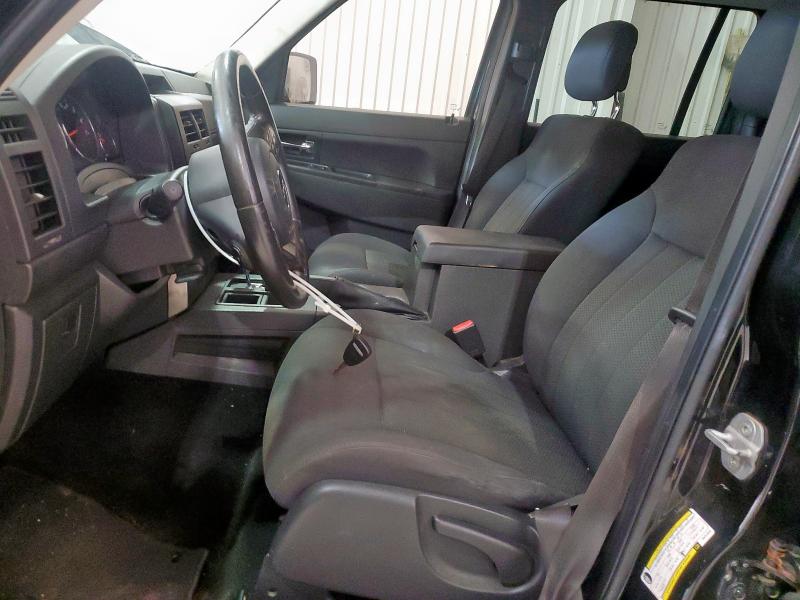 1C4PJLAK1CW141576 - 2012 JEEP LIBERTY SPORT BLACK photo 7