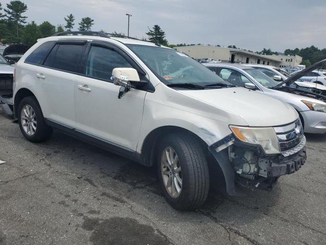 2FMDK48C39BB03647 - 2009 FORD EDGE SEL WHITE photo 4