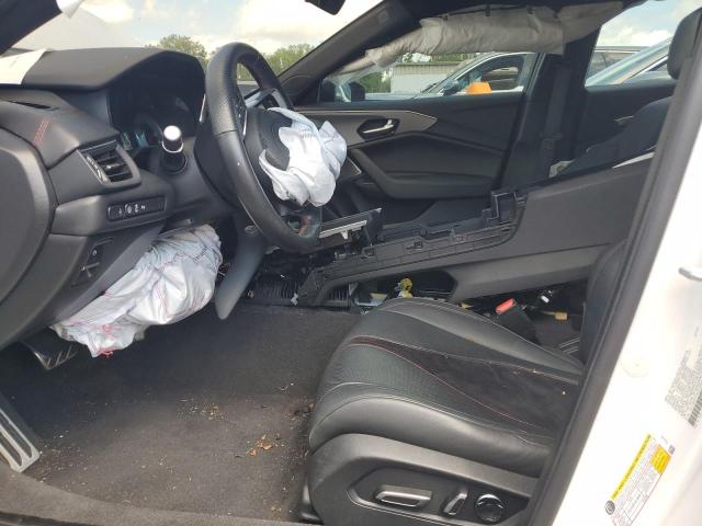 19UUB5F51MA014924 - 2021 ACURA TLX TECH A WHITE photo 7