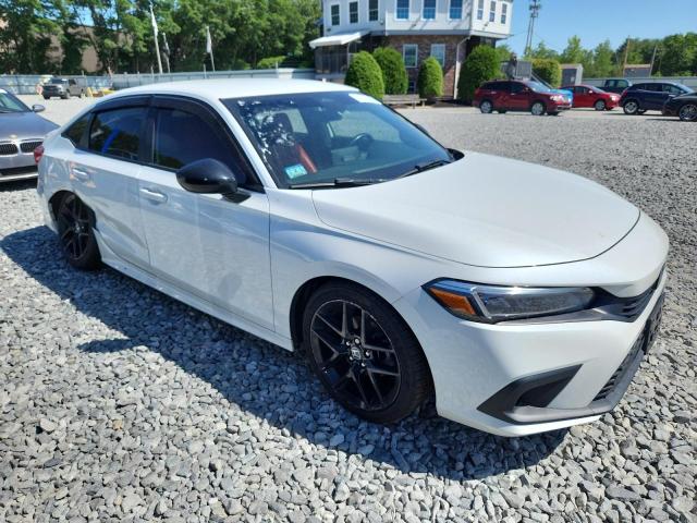 2HGFE2F57NH564579 - 2022 HONDA CIVIC SPORT Weiß Foto 4