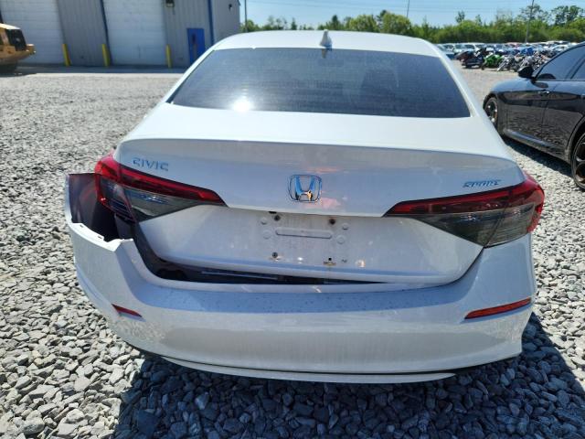 2HGFE2F57NH564579 - 2022 HONDA CIVIC SPORT Weiß Foto 6