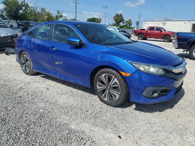 19XFC1F70GE204147 - 2016 HONDA CIVIC EXL ლურჯი ფოტო 4