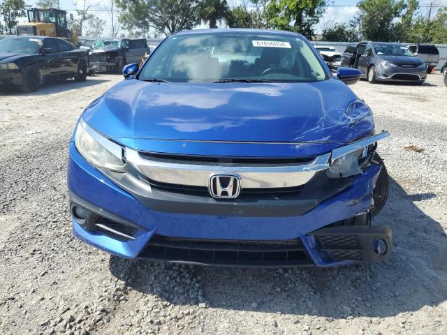 19XFC1F70GE204147 - 2016 HONDA CIVIC EXL BLUE photo 5