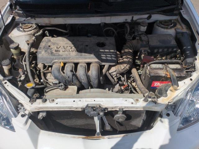 2T1KR32EX7C632934 - 2007 TOYOTA COROLLA MA XR WHITE photo 11