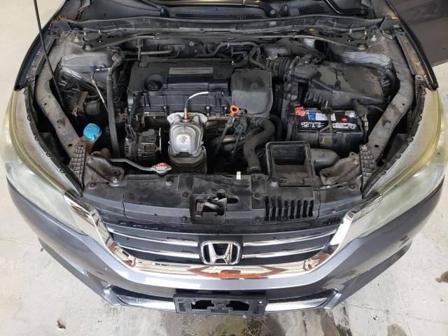 1HGCR2F8XFA077409 - 2015 HONDA ACCORD EXL GRAY photo 11