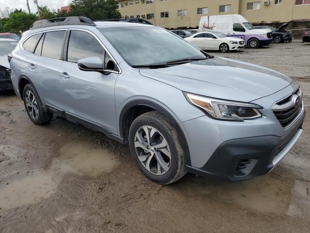 4S4BTANC6L3137189 - 2020 SUBARU OUTBACK LIMITED SILVER photo 4