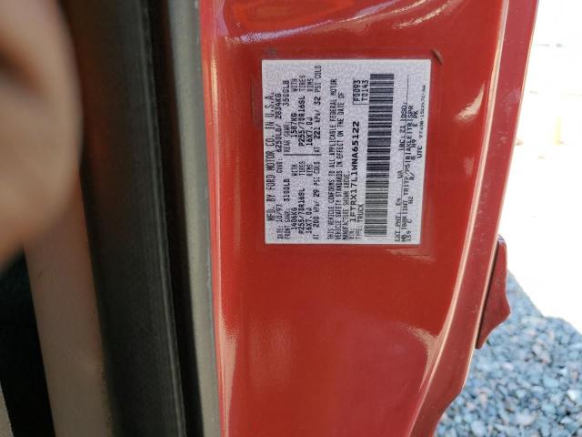 1FTRX17L1WNA65122 - 1998 FORD F-150 RED photo 12