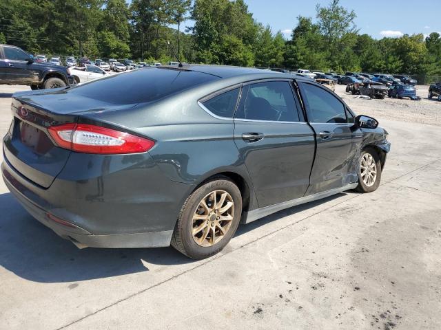 3FA6P0G7XFR166615 - 2015 FORD FUSION S GRAY photo 3