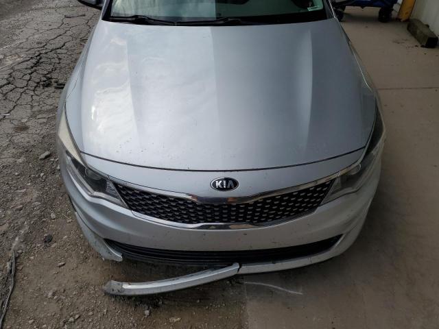 5XXGU4L33GG081598 - 2016 KIA OPTIMA EX SILVER photo 11