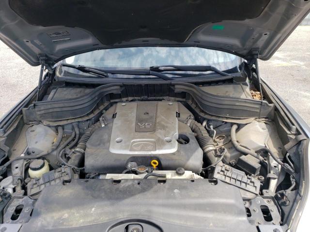 JN1AJ0HP8CM400133 - 2012 INFINITI EX35 BASE Մոխրագույն լուսանկար 12