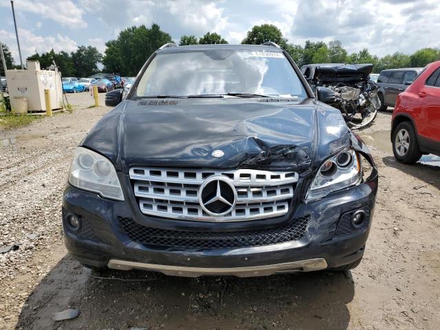 4JGBB8GB7BA660358 - 2011 MERCEDES-BENZ ML 350 4MATIC BLACK photo 5