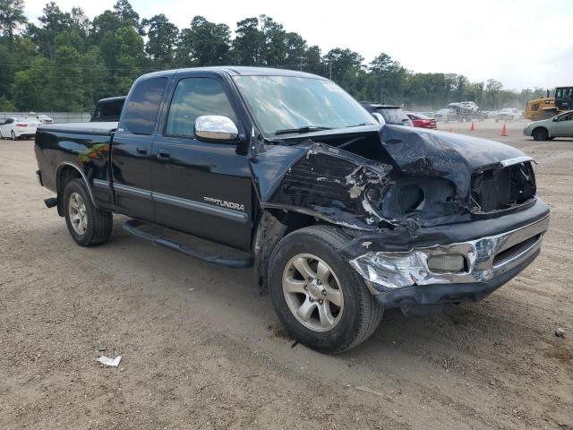 5TBRT34102S318566 - 2002 TOYOTA TUNDRA ACCESS CAB Սև լուսանկար 4