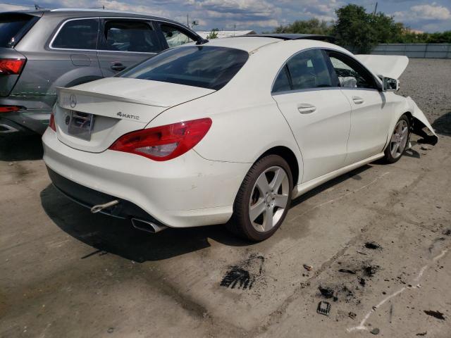 WDDSJ4GB8GN367431 - 2016 MERCEDES-BENZ CLA 250 4MATIC WHITE photo 3