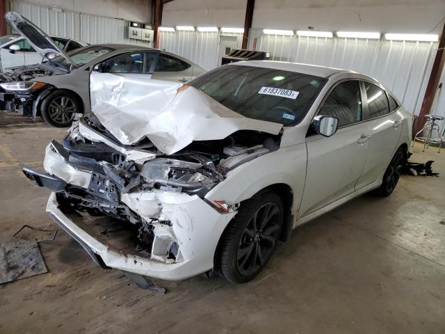 19XFC2F81KE009813 - 2019 HONDA CIVIC SPORT თეთრი ფოტო 1