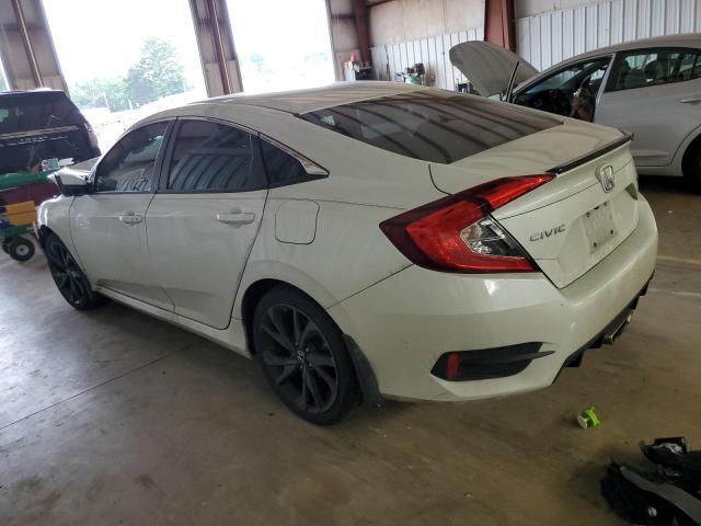 19XFC2F81KE009813 - 2019 HONDA CIVIC SPORT თეთრი ფოტო 2