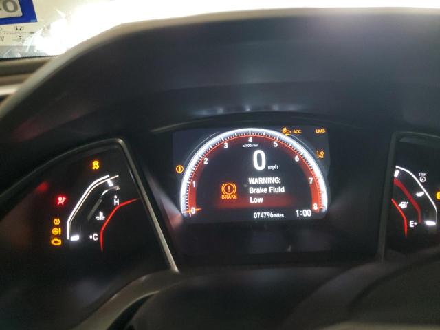 19XFC2F81KE009813 - 2019 HONDA CIVIC SPORT თეთრი ფოტო 9