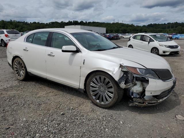 1LNHL9EK7DG602573 - 2013 LINCOLN MKS WHITE photo 4