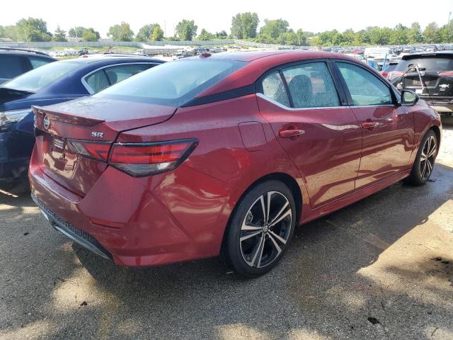 3N1AB8DV4PY274100 - 2023 NISSAN SENTRA SR MAROON photo 3