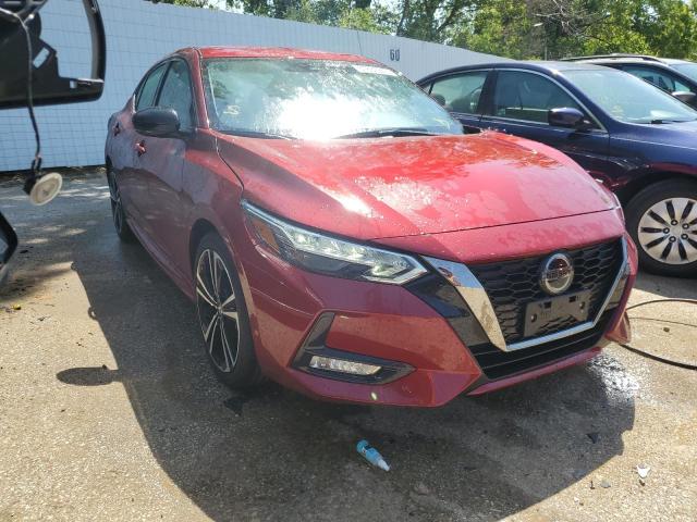 3N1AB8DV4PY274100 - 2023 NISSAN SENTRA SR MAROON photo 4