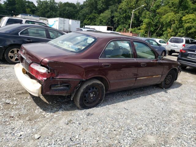 1YVGF22C125275151 - 2002 MAZDA 626 LX MAROON photo 3