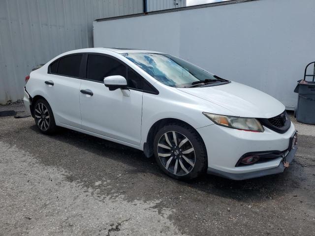 19XFB2F9XEE215972 - 2014 HONDA CIVIC EXL WHITE photo 4