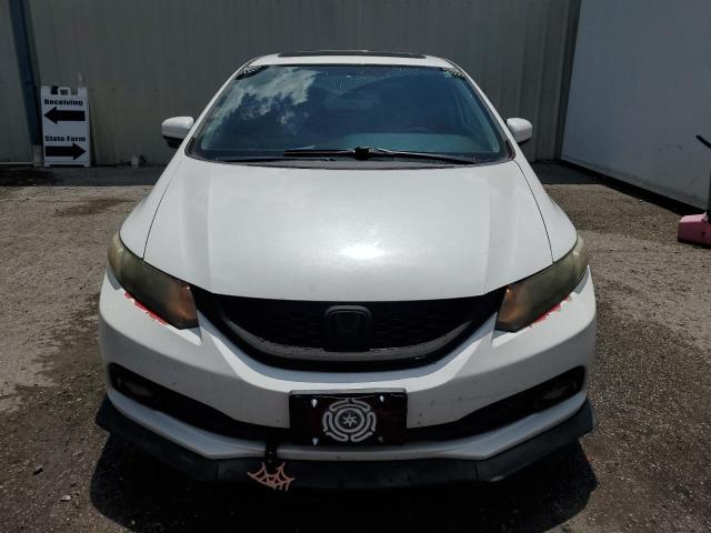 19XFB2F9XEE215972 - 2014 HONDA CIVIC EXL WHITE photo 5