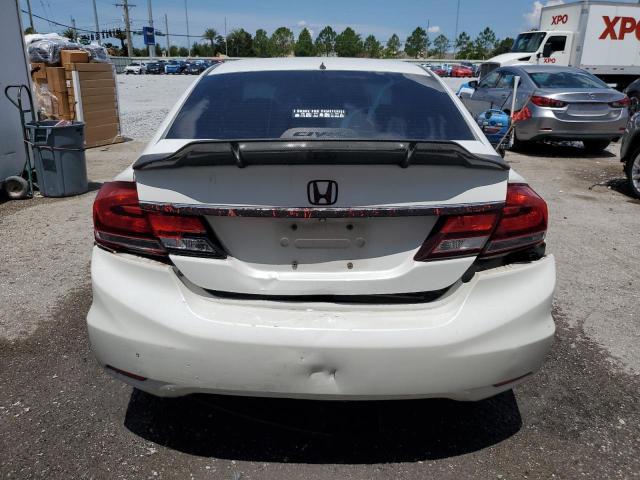 19XFB2F9XEE215972 - 2014 HONDA CIVIC EXL WHITE photo 6
