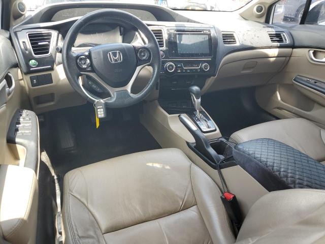 19XFB2F9XEE215972 - 2014 HONDA CIVIC EXL WHITE photo 8