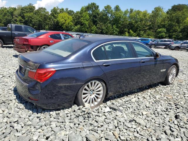 WBAKC8C53AC430138 - 2010 BMW 750 LI XDRIVE BLUE photo 3