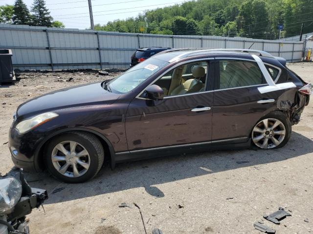 JN1AJ0HR9AM755231 - 2010 INFINITI EX35 BASE Բորդո լուսանկար 1