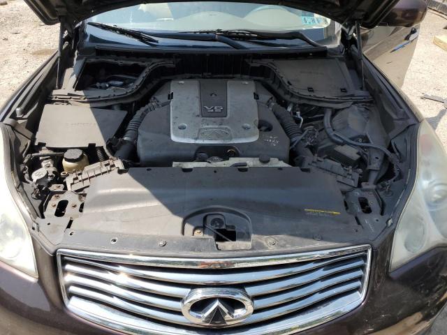 JN1AJ0HR9AM755231 - 2010 INFINITI EX35 BASE Բորդո լուսանկար 11