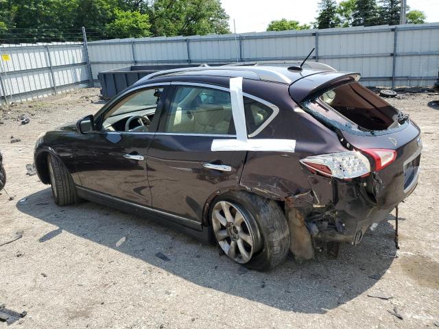 JN1AJ0HR9AM755231 - 2010 INFINITI EX35 BASE Բորդո լուսանկար 2