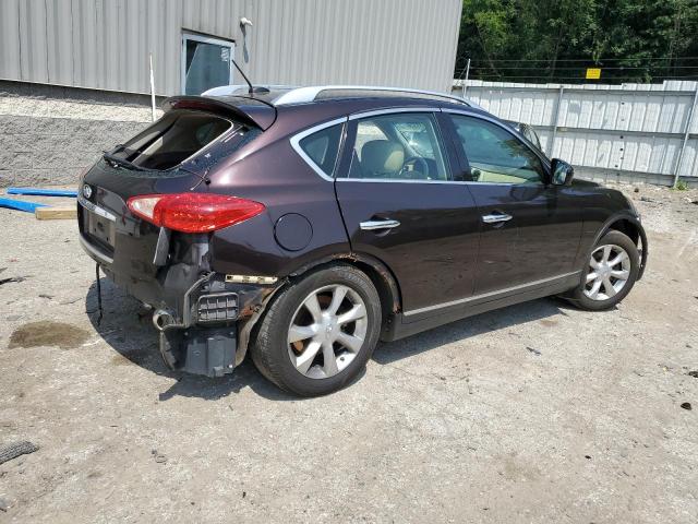 JN1AJ0HR9AM755231 - 2010 INFINITI EX35 BASE Բորդո լուսանկար 3