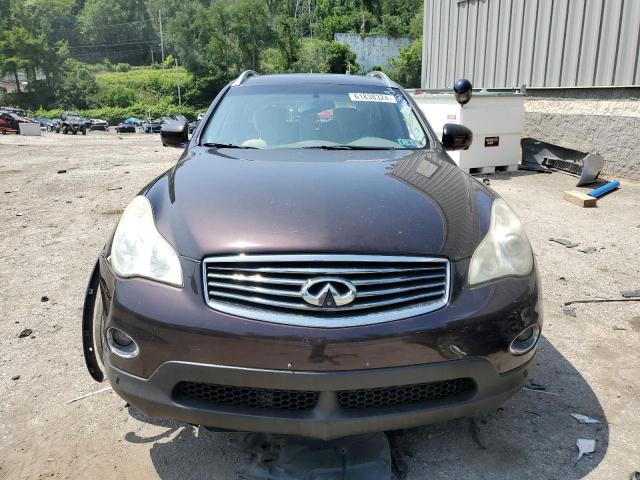 JN1AJ0HR9AM755231 - 2010 INFINITI EX35 BASE Բորդո լուսանկար 5