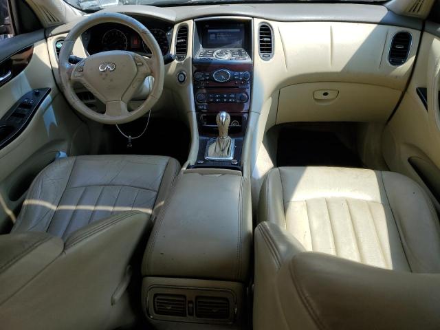 JN1AJ0HR9AM755231 - 2010 INFINITI EX35 BASE Բորդո լուսանկար 8