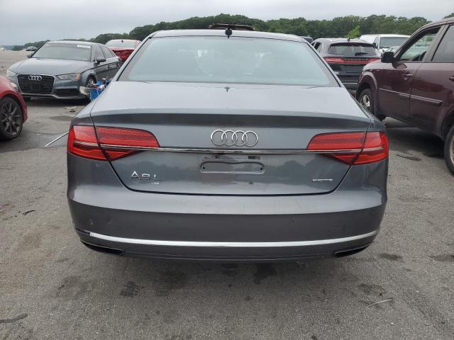 WAU34AFD4GN011739 - 2016 AUDI A8 L QUATTRO GRAY photo 6