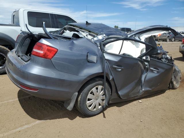 3VW2K7AJ5FM336507 - 2015 VOLKSWAGEN JETTA BASE Grau Foto 3