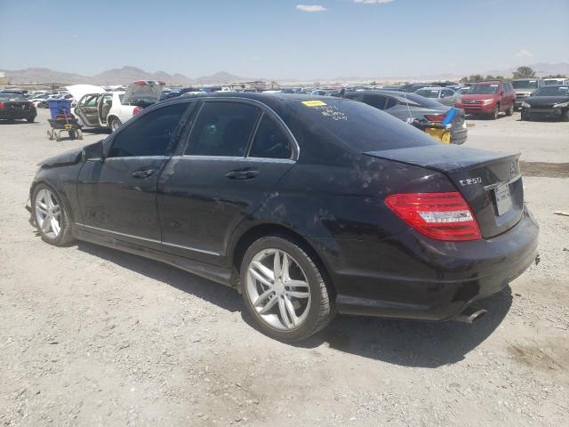 WDDGF4HB8EA947482 - 2014 MERCEDES-BENZ C 250 BLACK photo 2