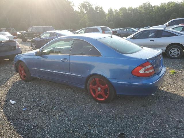 WDBTJ65J45F141185 - 2005 MERCEDES-BENZ CLK 320C BLUE photo 2