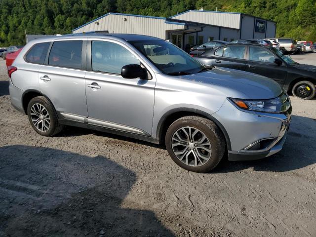 JA4AZ2A30HZ061610 - 2017 MITSUBISHI OUTLANDER ES SILVER photo 4